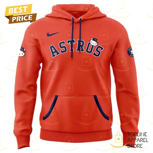 Houston Astros Hello Kitty Hoodie – Orange
