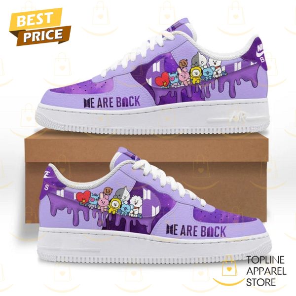 BTS We Are Back Air Force 1 Shoes