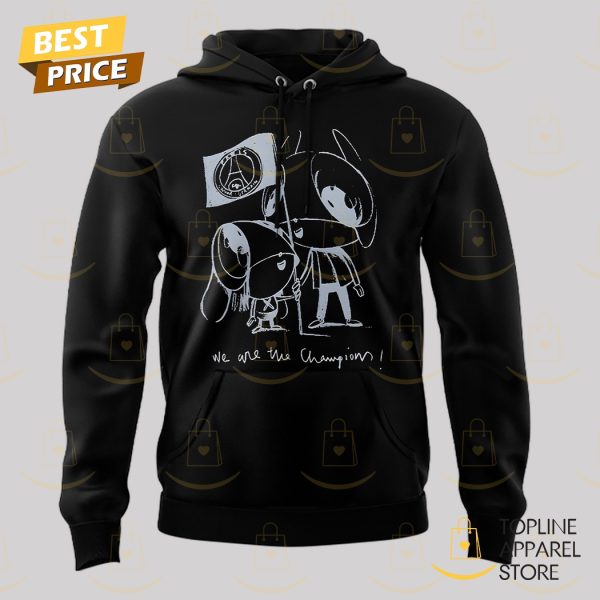 Luis Enrique Xana We Are The Champion Paris Saint Germain 2025 Hoodie