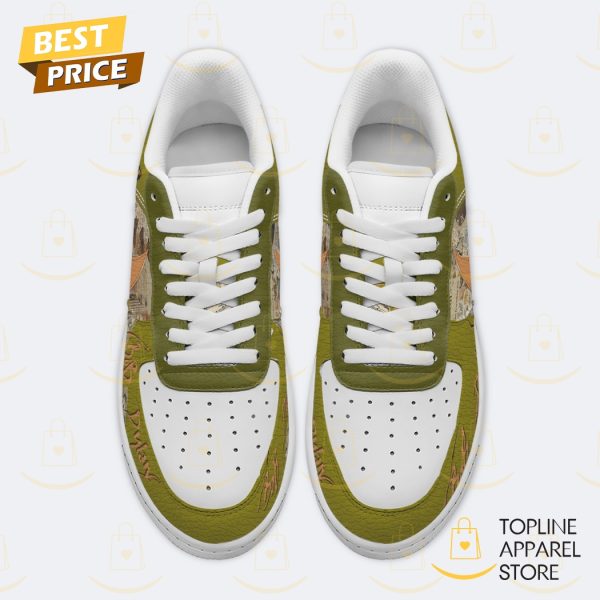 Bob Dylan Signature Old Music Air Force 1 Sneaker