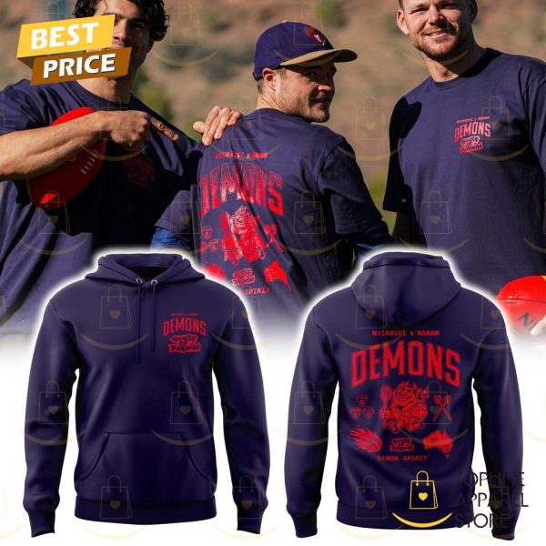 Nyirripi x Narrm Melbourne Demons House Of Darwin Hoodie