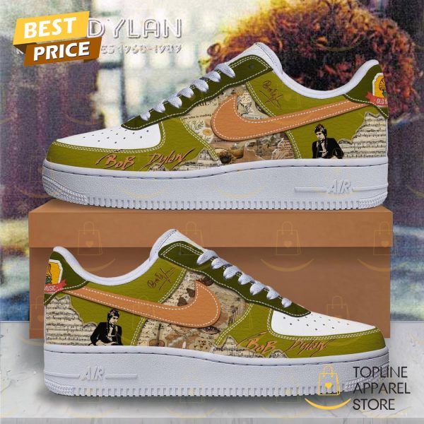 Bob Dylan Signature Old Music Air Force 1 Sneaker