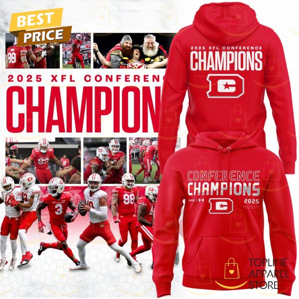 DC Defenders XFL Conference Champions 2025 Hoodie