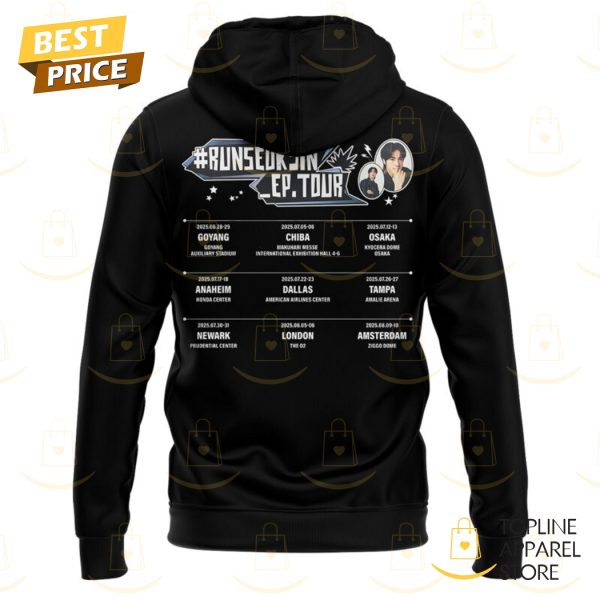 Runseokjin EP Tour 2025 Worldwide Handsome Run Jin BTS The First Tour Hoodie