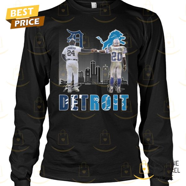 Detroit Tigers x Detroit Lions Signature Unisex T-Shirt