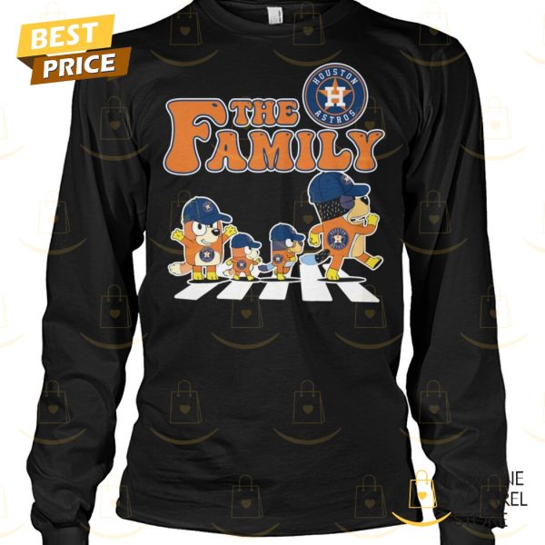 The Family Bluey x Houston Astros Unisex T-Shirt
