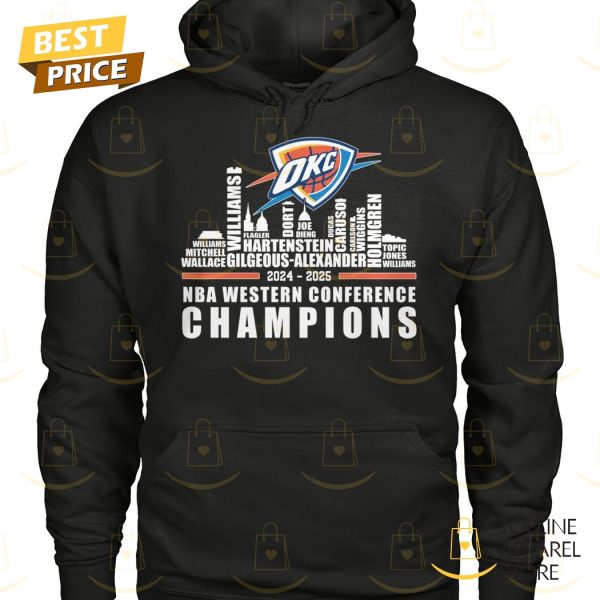 Oklahoma City Thunder NBA Western Conference Champions Unisex T-Shirt