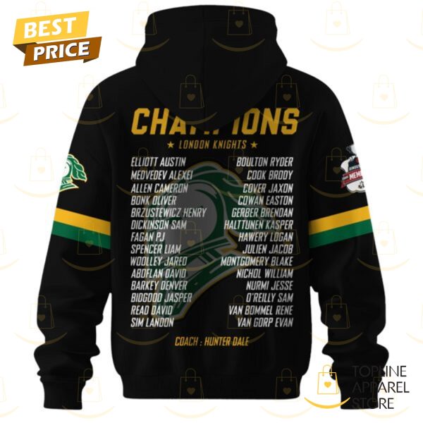London Knights Memorial Cup Champions 2025 Hoodie