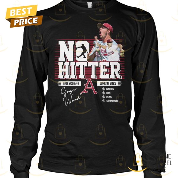 Gage Wood No-hitter Signature Unisex T-Shirt