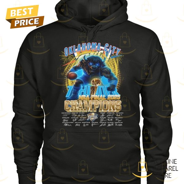 Oklahoma City Thunder NBA 2025 Finals Champions Unisex T-Shirt