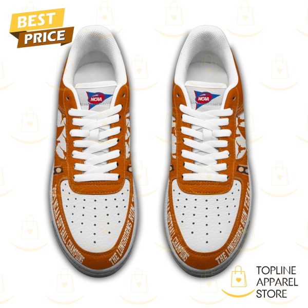 Texas Longhorns 2025 NCAA Softball Champions Air Force 1 Shoes