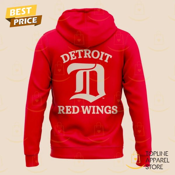 100 Years Of Hockeytown Detroit Red Wings Hoodie – Red