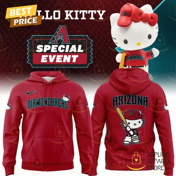 Arizona Diamondbacks Sweet Style Kitty Charm Hoodie