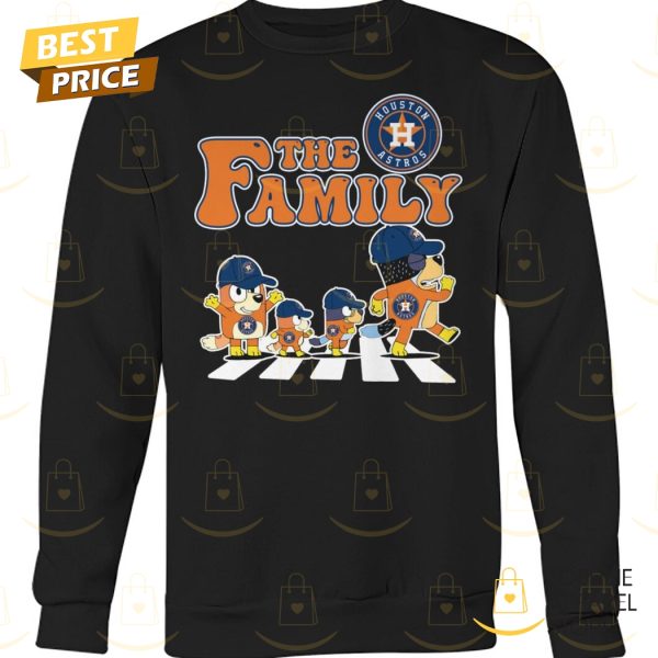 The Family Bluey x Houston Astros Unisex T-Shirt