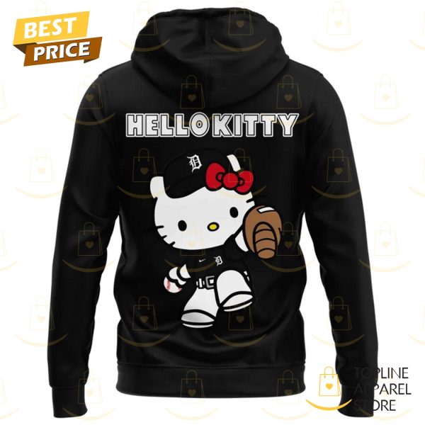 Detroit Tigers Kitty 2025 Black Hoodie