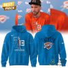 Chet Holmgren 7C Oklahoma City Thunder Hoodie – Orange