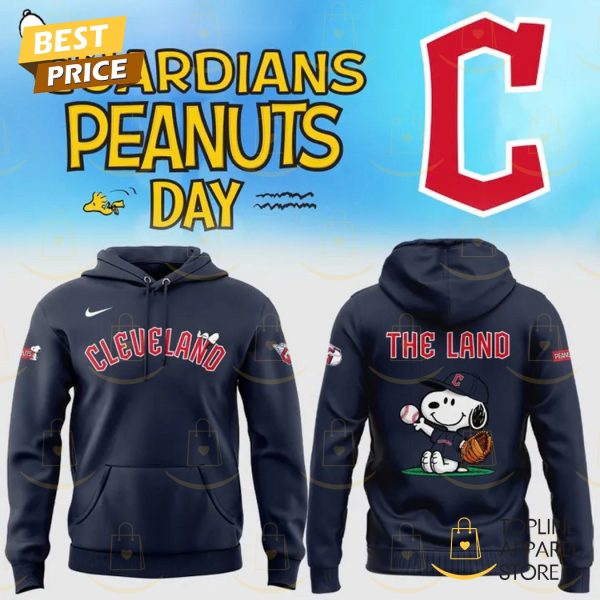 Cleveland Guardians Peanuts Snoopy The Land Hoodie