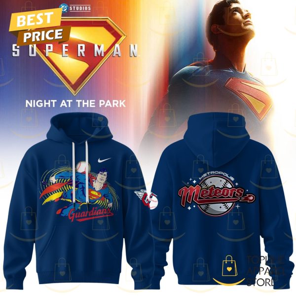 Cleveland Guardians Superman Game Day Hero Hoodie