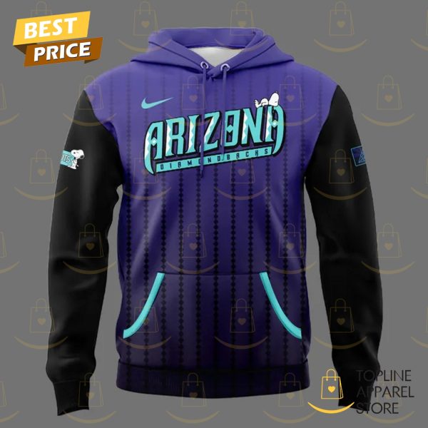 Arizona Diamondbacks Peanuts Snoopy Hoodie