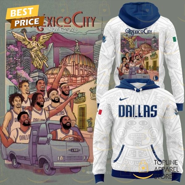 Dallas Mavericks We Are Ready Mexico City Hoodie