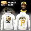 Dave Parker Pittsburgh Pirates 1951-2025 Hoodie – White