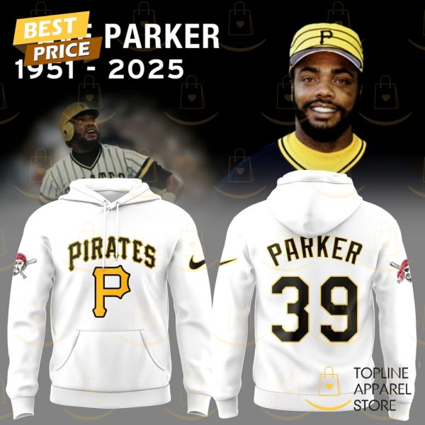 Dave Parker Pittsburgh Pirates 1951-2025 Hoodie – White