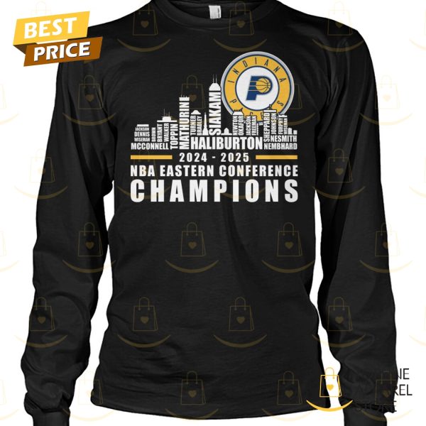Indiana Pacers NBA Eastern Conference Champions 2024-2025 Unisex T-Shirt