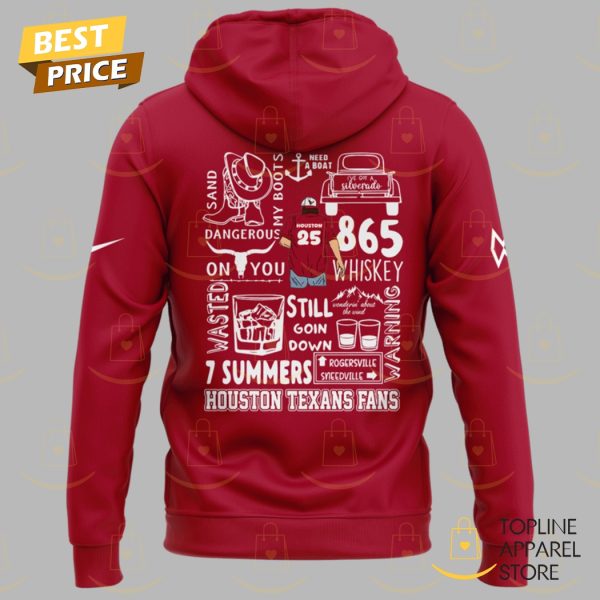 Morgan Wallen x Houston Texans NRG Stadium 2025 Tour Hoodie
