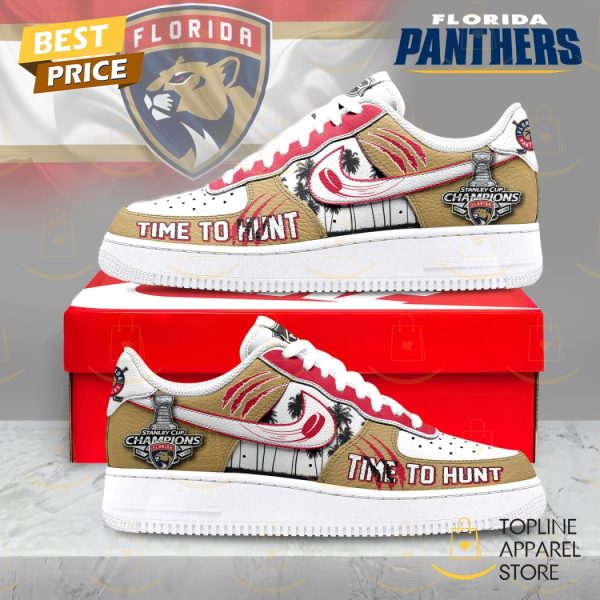 Florida Panthers Time To Hunt 2025 Stanley Cup Champions Air Force 1