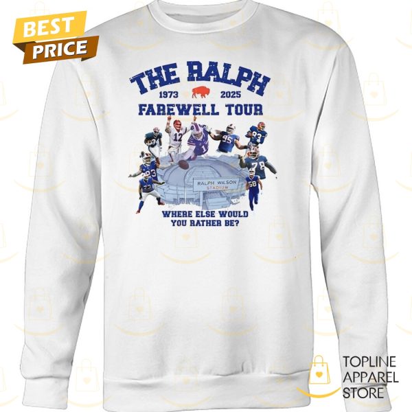 Buffalo Bills The Ralph 1973-2025 Farewell Tour Unisex T-Shirt