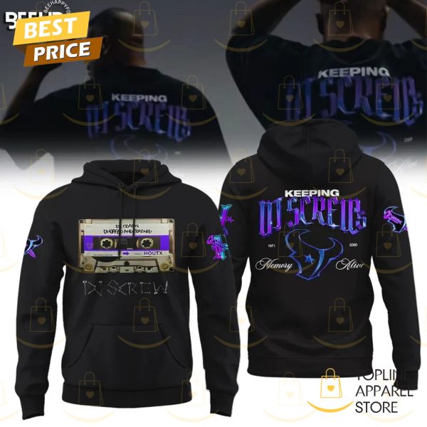 Houston Texans x Keeping DJ Screw Hoodie