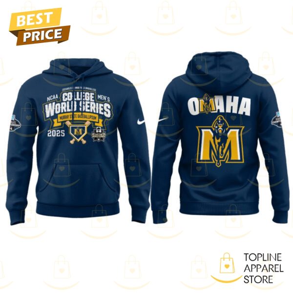 Murray State Racers World Series 2025 Omaha Hoodie
