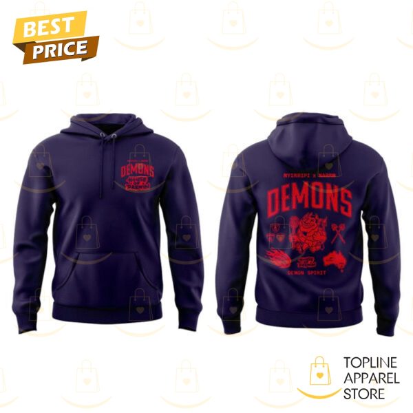 Nyirripi x Narrm Melbourne Demons House Of Darwin Hoodie