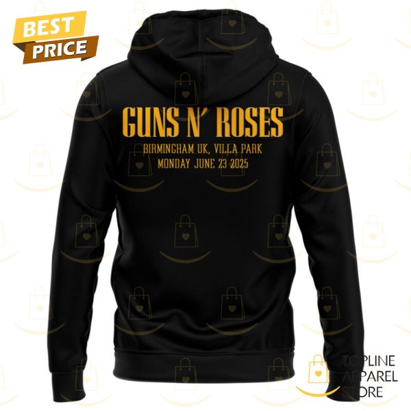 Guns N Roses World Tour To Birmingham 2025 Hoodie