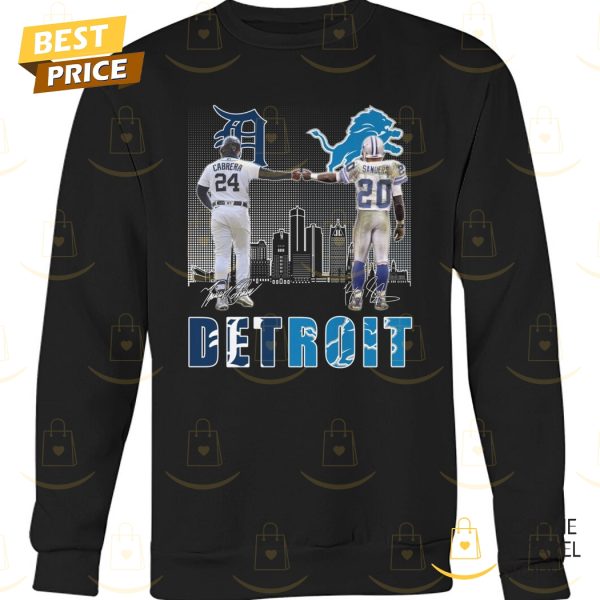 Detroit Tigers x Detroit Lions Signature Unisex T-Shirt