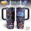 Beetlejuice Beetlejuice Back From The Dead Show Time Tumbler With Handle And Straw