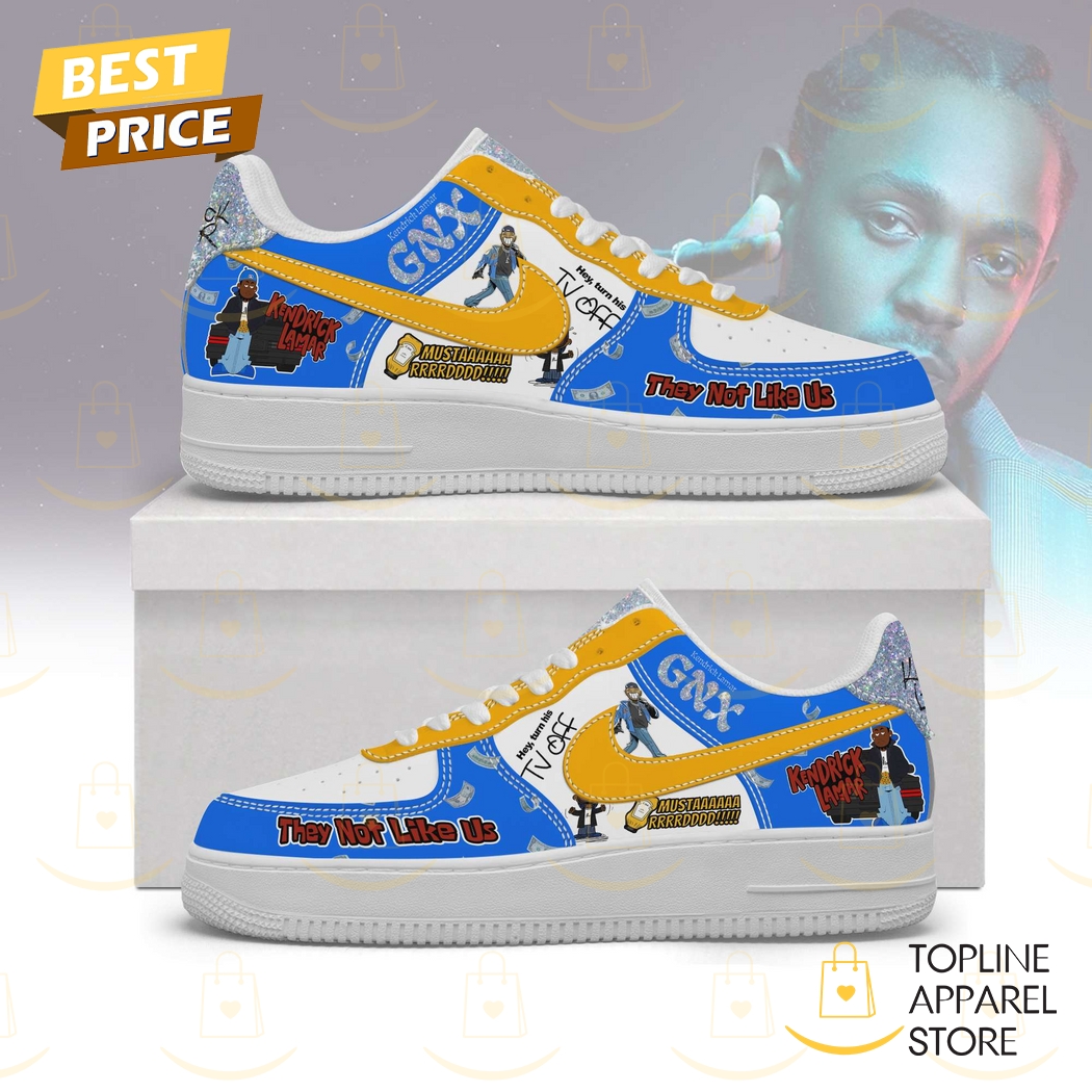 Kendrick Lammar They Not Like Us Air Force 1 Sneaker Kendrick Lammar They Not Like Us Air Force 1 Sneaker