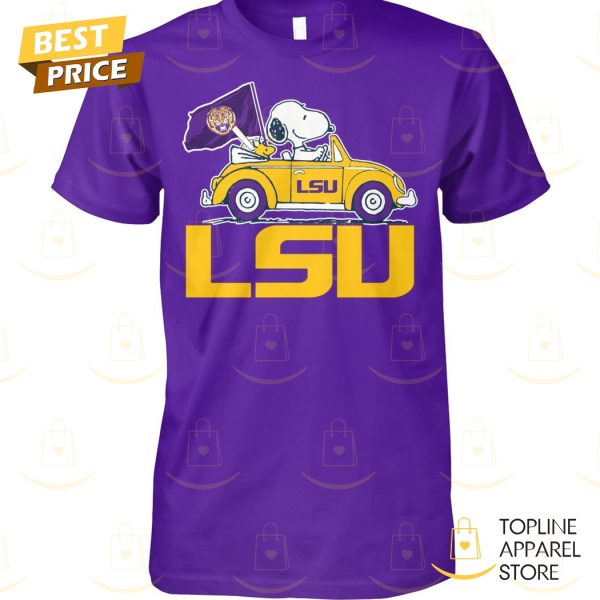 LSU Tigers x Snoopy Unisex T-Shirt
