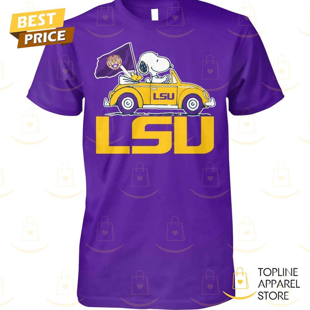 LSU Tigers x Snoopy Unisex T-Shirt