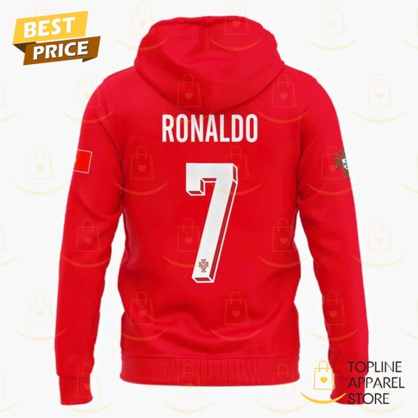 CR7 Cristiano Ronaldo Portugal Tribute Hoodie
