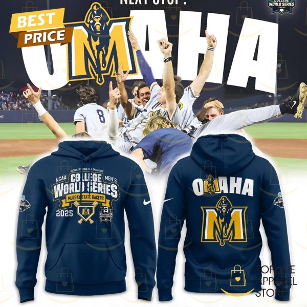 Murray State Racers World Series 2025 Omaha Hoodie