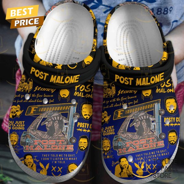 Post Malone F-1Trillion Crocs Shoes