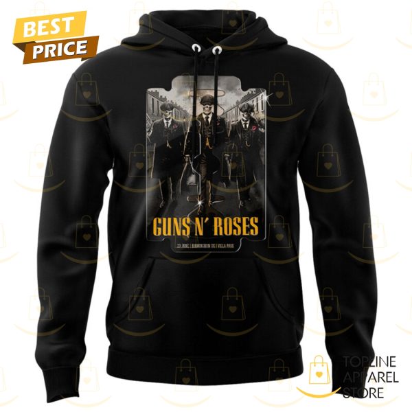 Guns N Roses World Tour To Birmingham 2025 Hoodie