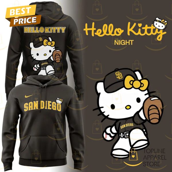 San Diego Padres Hello Kitty Hoodie