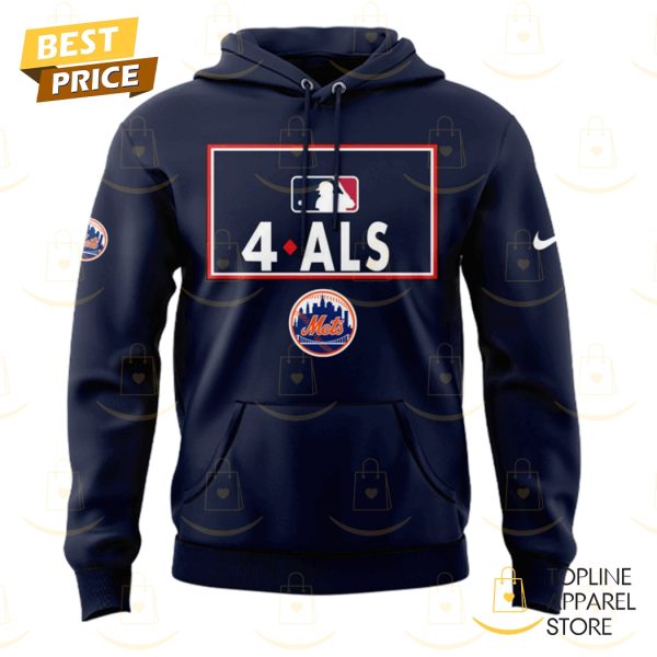New York Mets 4 ALS Lou Gehrig Day Hoodie