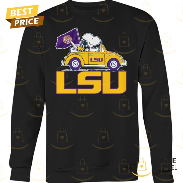 LSU Tigers x Snoopy Unisex T-Shirt