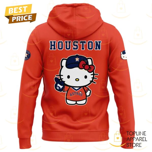 Houston Astros Hello Kitty Hoodie – Orange