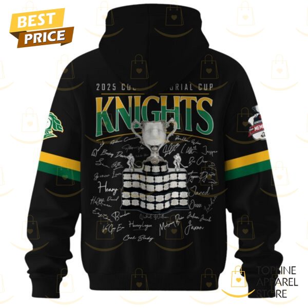 London Knights Coupe Memorial Cup Champions 2025 Signature Hoodie