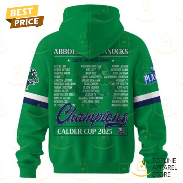 Abbotsford Canucks AHL Champions Calder Cup 2025 Hoodie