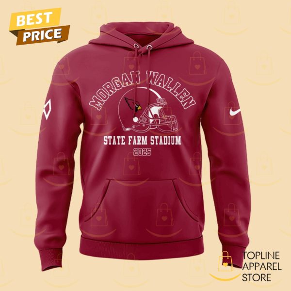 Morgan Wallen x Arizona Cardinals Im The Problem Tour 2025 Hoodie